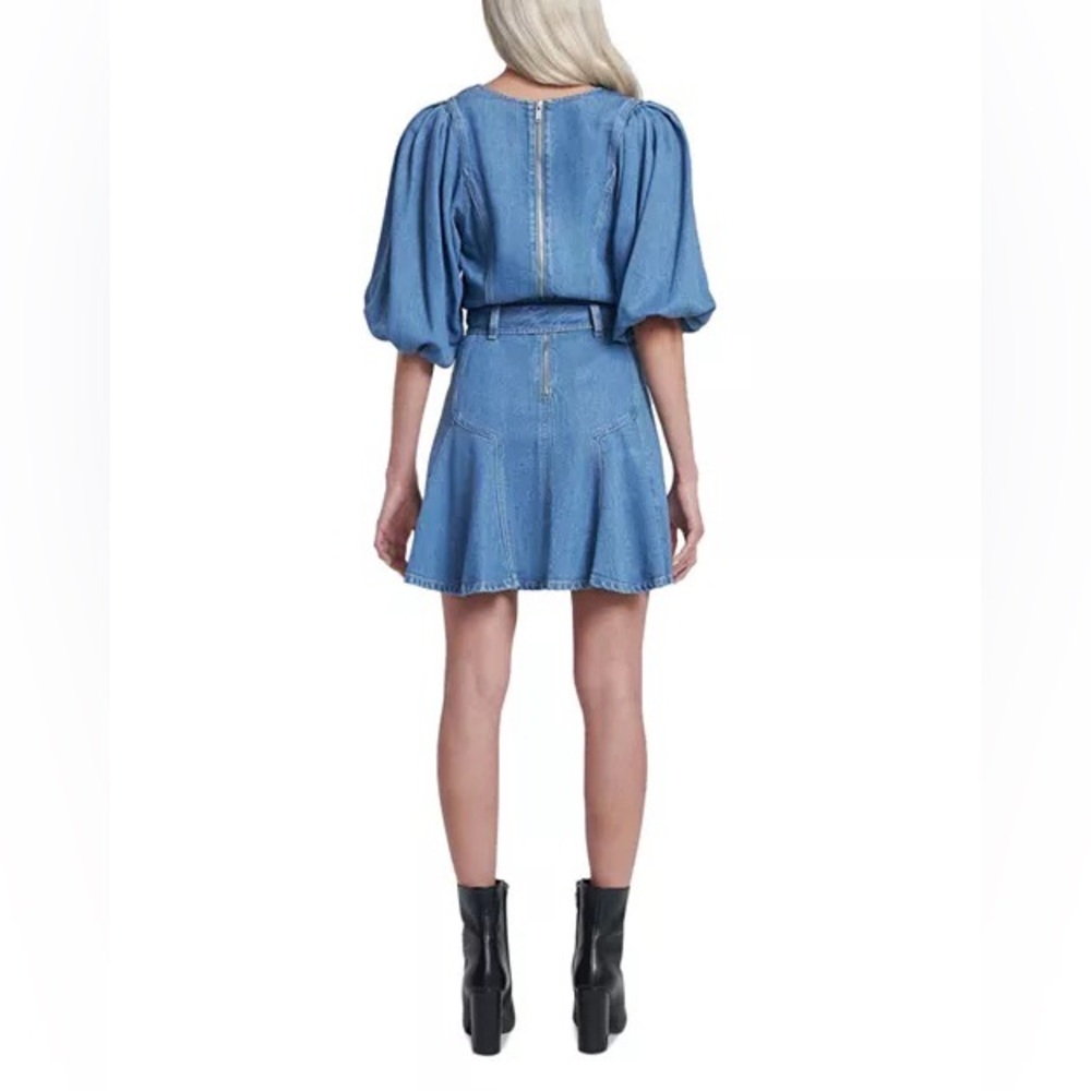 Seven for all mankind Puff Sleeve Dress 
Size: M - Picture 2 of 8